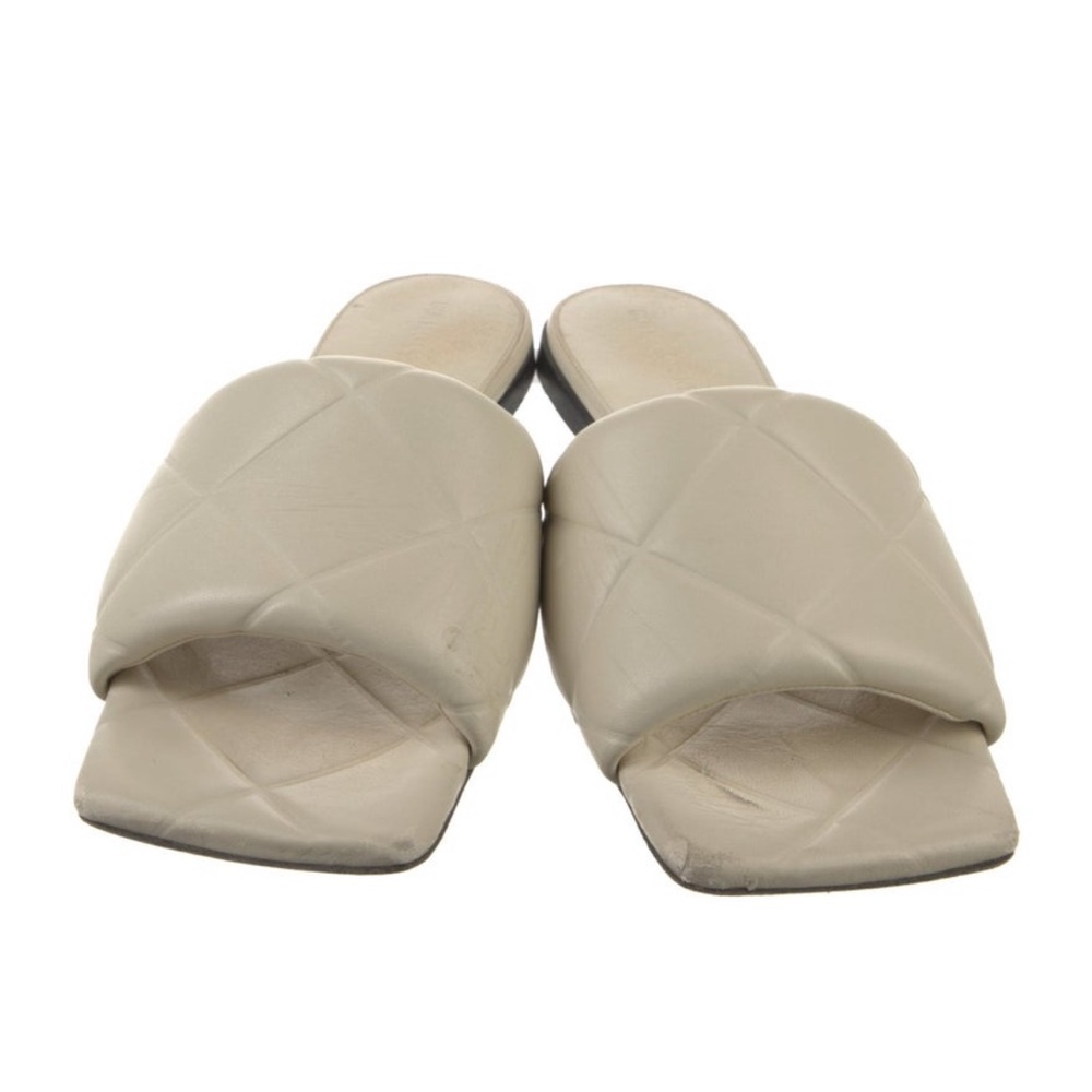 Bottega Veneta Quilted Leather Sandals View 3